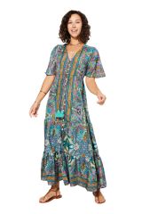 Robe longue coloré et chic d\'été Asherah