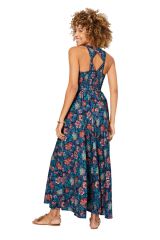 Robe longue de cérémonie à fleurs bohème Aries