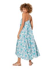 Robe longue de style frais et floral  Apollonios