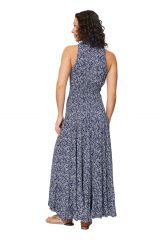 Robe longue fines fleurs boho chic Alessandro