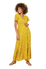 Robe longue fines fleurs boho chic Alexa