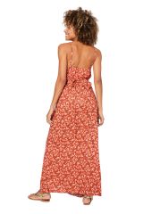 Robe longue fines fleurs boho chic Alexandra