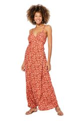 Robe longue fines fleurs boho chic Alexandra