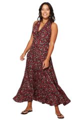 Robe longue floral chic boho d\'été Andrej