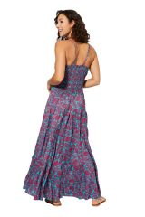 Robe longue floral tendance indienne Aran