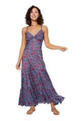 Robe longue floral tendance indienne Aran