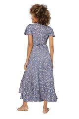 Robe longue glamour floral d\'été Anke