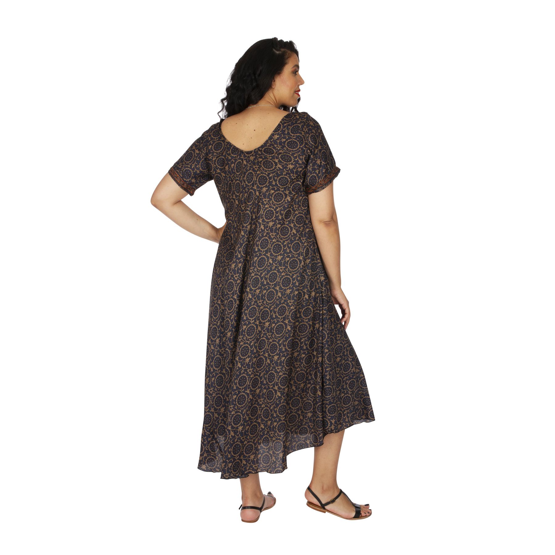 robe longue grande taille d'été bohème et légère Maupiti