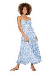 Robe longue mode bohème femme tendance Alexandrina