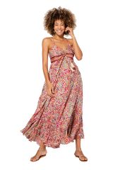 Robe longue multicolor floral chic  Aragorn