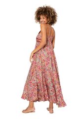 Robe longue multicolor floral chic  Aragorn