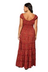 Robe longue paisleys chic d\'été hot Anima