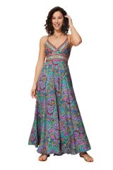 Robe longue tendance et coloré été Edgar