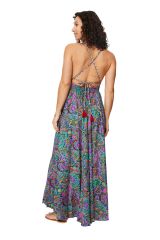 Robe longue tendance et coloré été Edgar