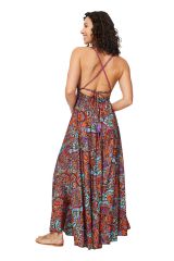 Robe longue tendance et coloré été Edgard