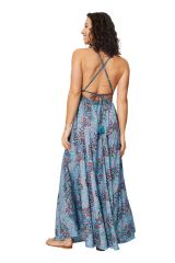 Robe longue tendance et coloré été Edita