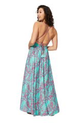 Robe longue tendance et coloré été Edmond