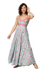 Robe longue tendance et coloré été Edmund