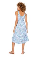 Robe mi-longue mode bohème femme tendance Alfréd