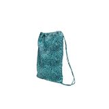 Sac en tissu à motifs cachemires bleu Katell 362126